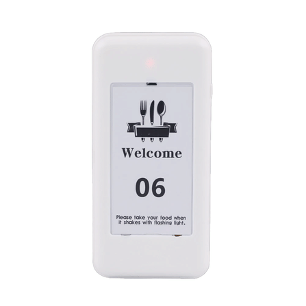 เครื่องเรียกคิวไร้สาย WORREX จำนวน 20 คิว รุ่น W-BCT6970W สีขาว_2